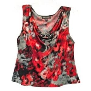 Cowl Neck Sleeveless Top